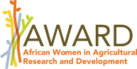 African Women in Agricultural Research and Development (AWARD) Logo